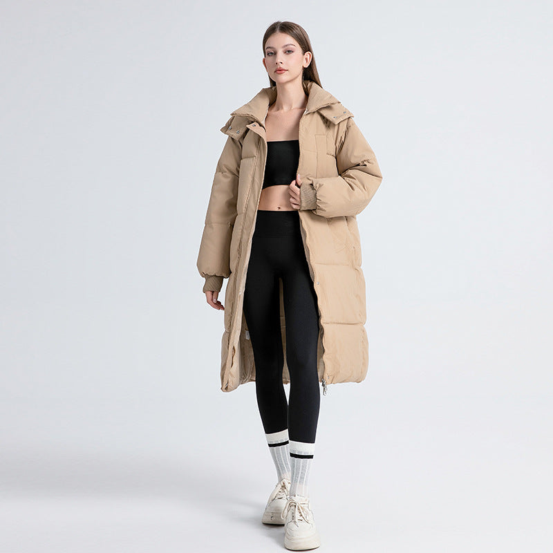 Isadora™ - Classic Hooded Long Puffer Coat