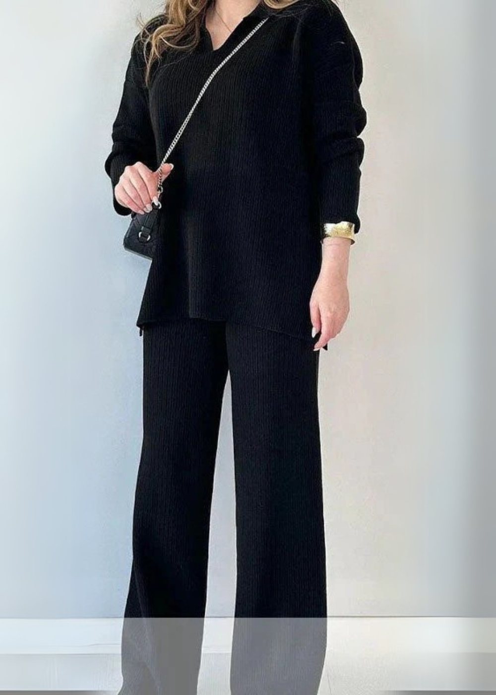 Boutique Eliza™ | Casual Women’s Ribbed 2-Piece Set