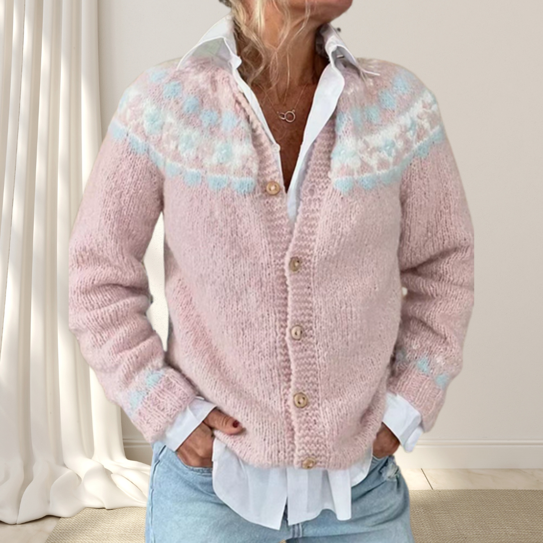 Boutique Eliza™ | Loose Chic Patterned Cardigan