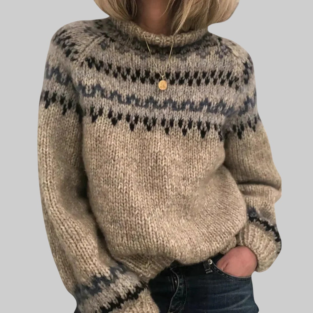 Ashley — Handcrafted Icelandic Heritage Jumper