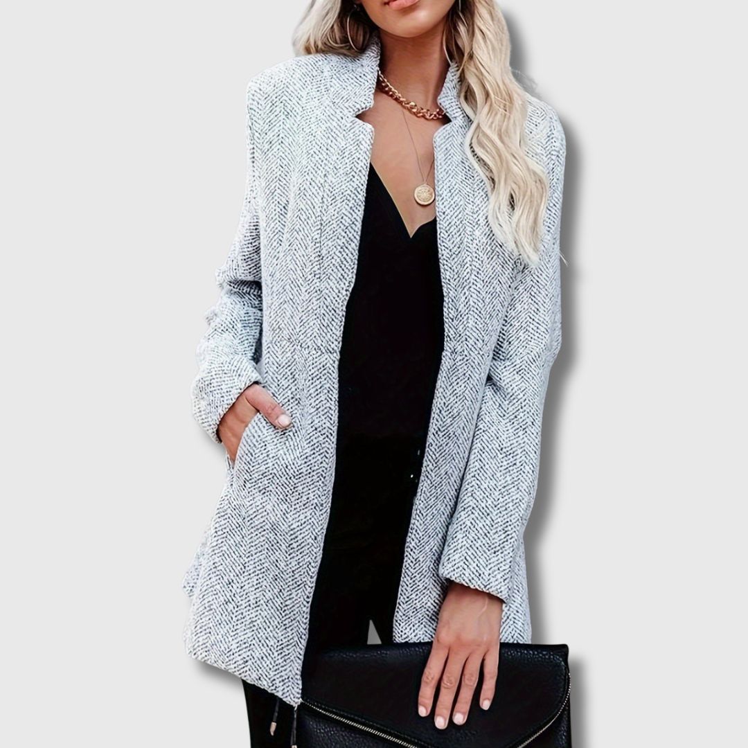 Elena - Women's Elegance Winter Blazer Limited Edition