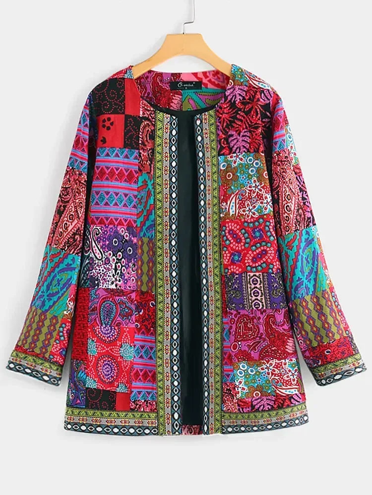 Aisling - Bohemian Patchwork Jacket