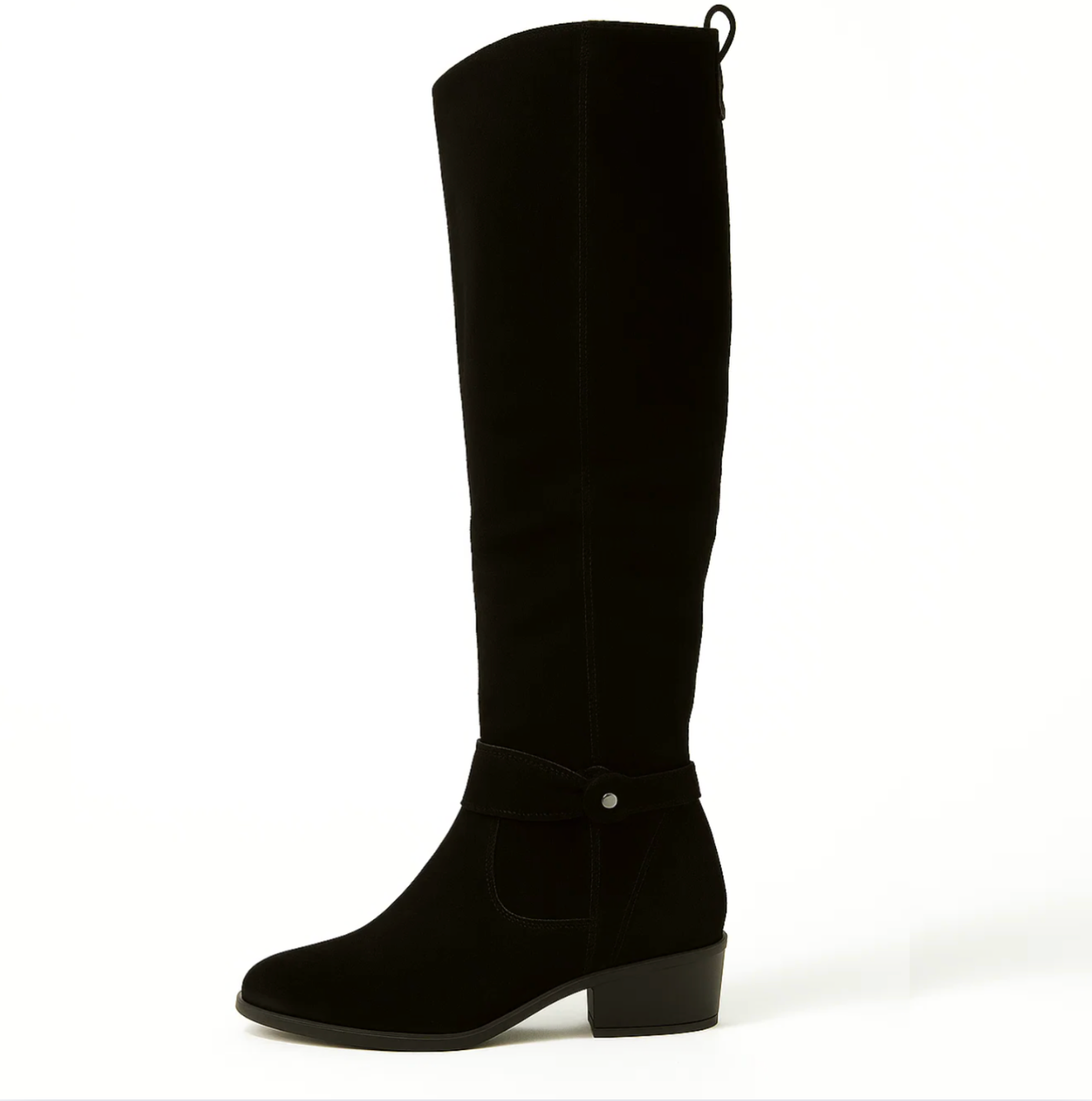 BelleVie — Elegant Suede Knee-High Boots
