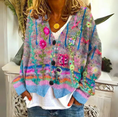 Boutique Eliza™ | Floral Cardigan