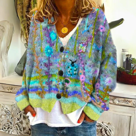 Boutique Eliza™ | Floral Cardigan