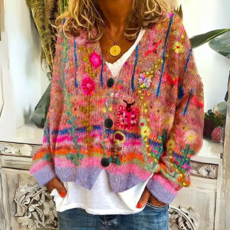 Boutique Eliza™ | Floral Cardigan