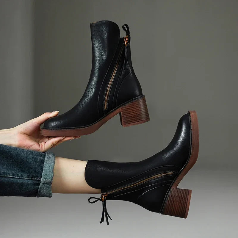 Grazia™ | Dual-Zip Winter Comfort Boots