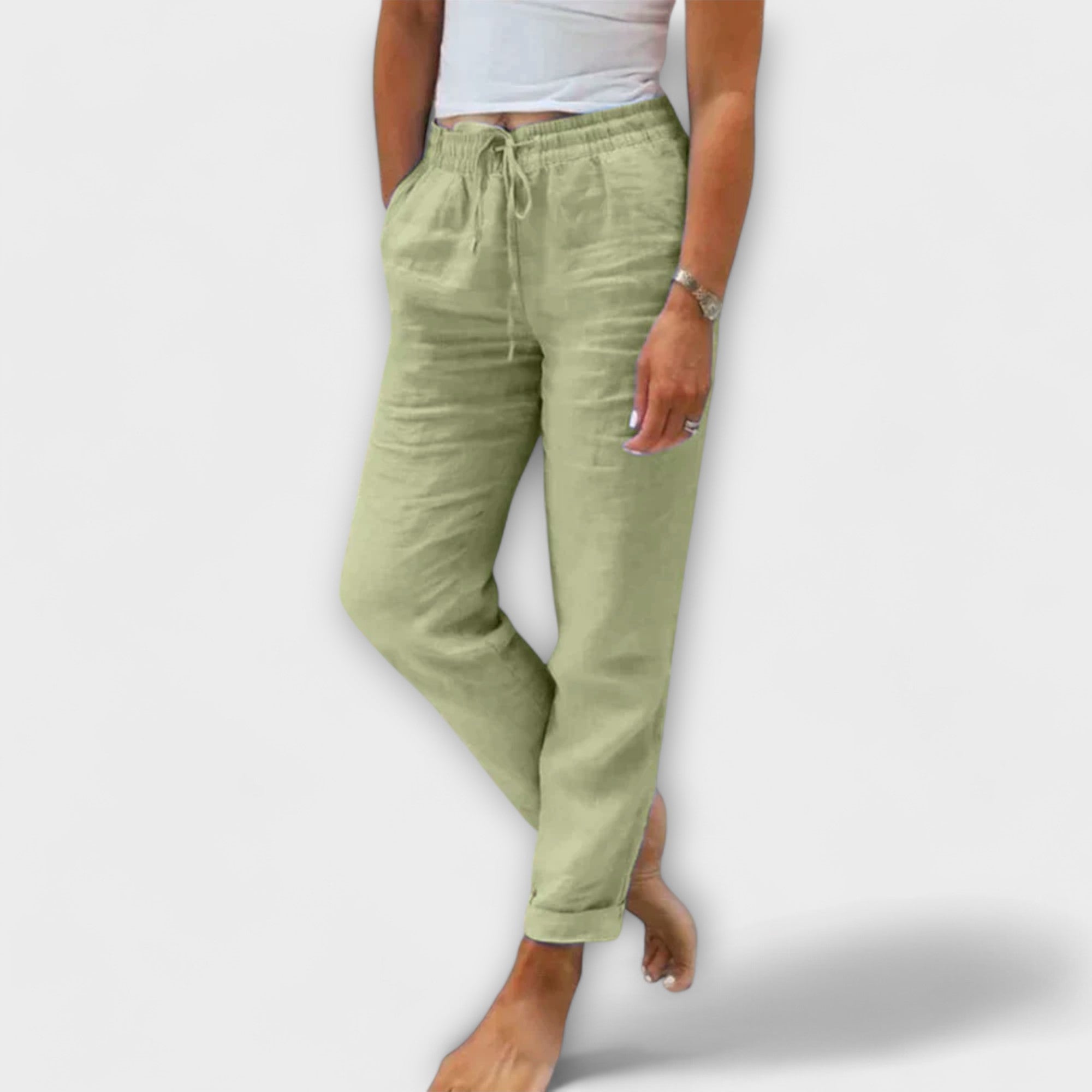 Boutique Eliza™ | Light linen trousers