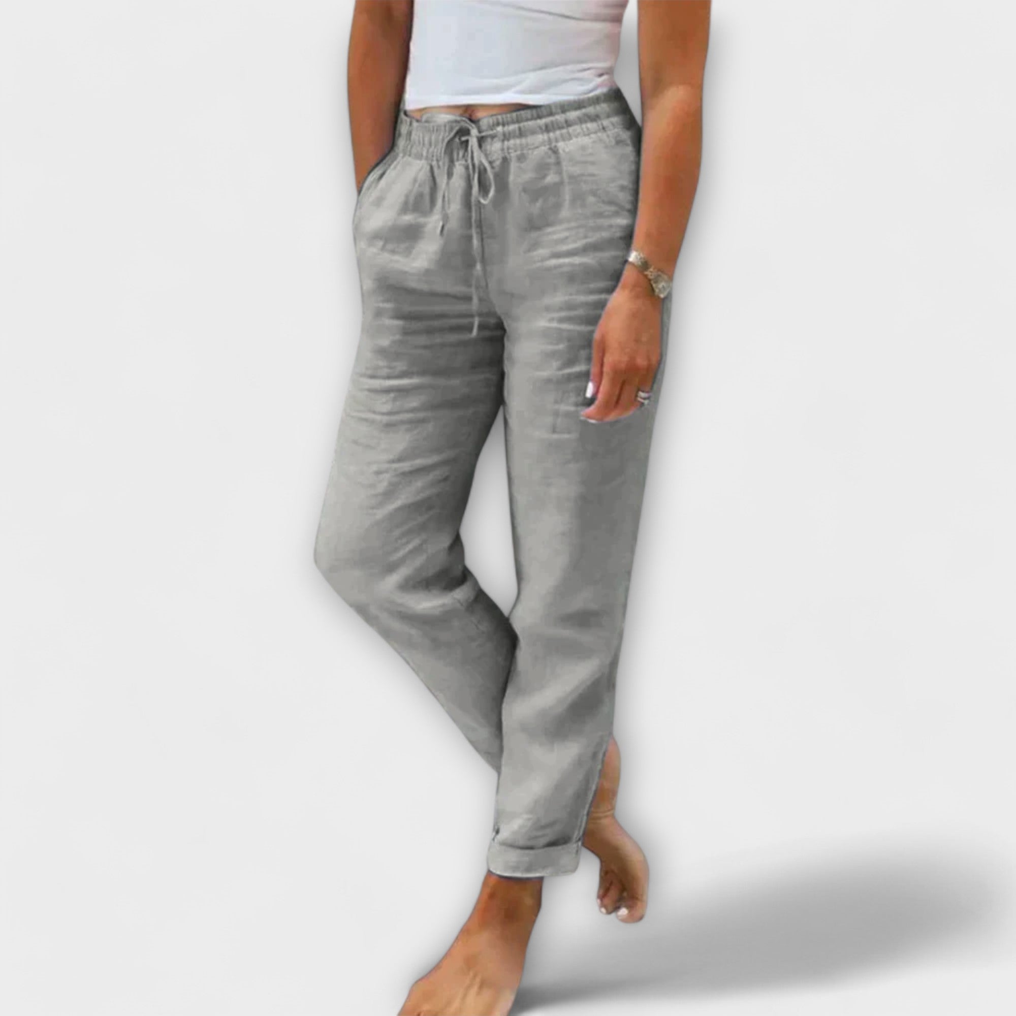 Boutique Eliza™ | Light linen trousers