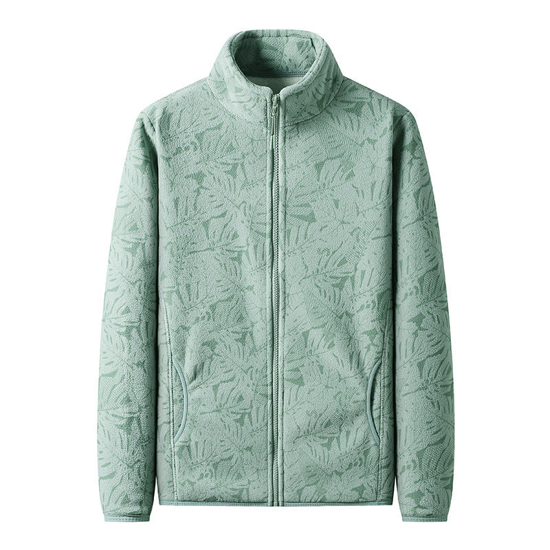 Boutique Eliza™ | Camo-Style Fleece Jacket with Shearling Lining