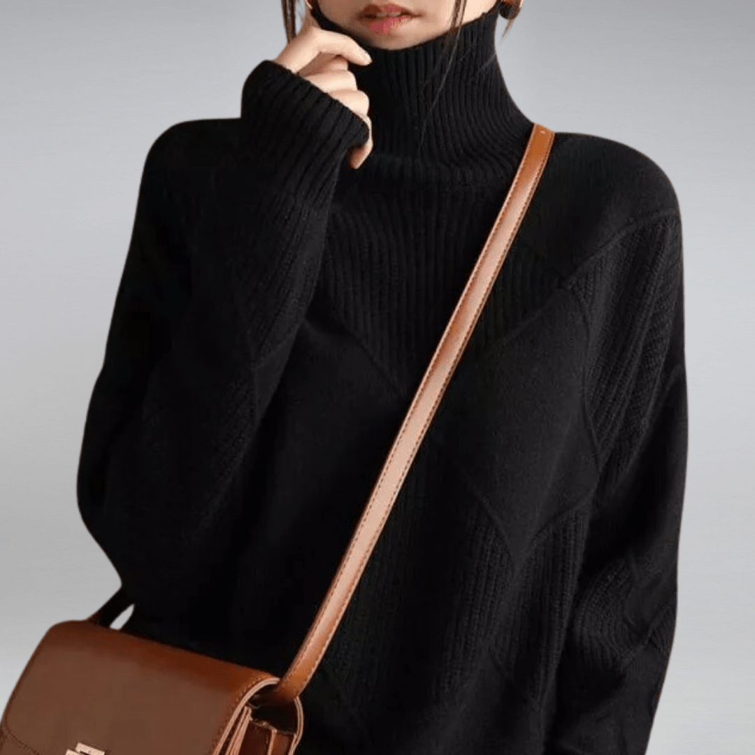 Boutique Eliza™ | Soft Turtleneck Sweater