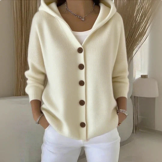 Fleur™ | Elegant Long-Sleeve Knitted Cardigan