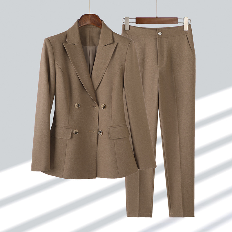 Boutique Eliza™ | Classic 4-Button Blazer with Matching Pants Set