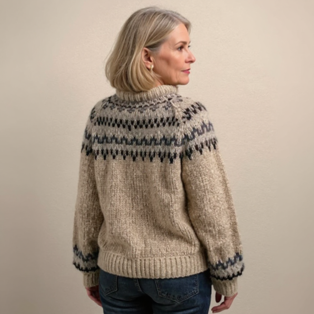 Ashley — Handcrafted Icelandic Heritage Jumper