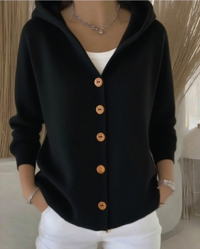 Fleur™ | Elegant Long-Sleeve Knitted Cardigan